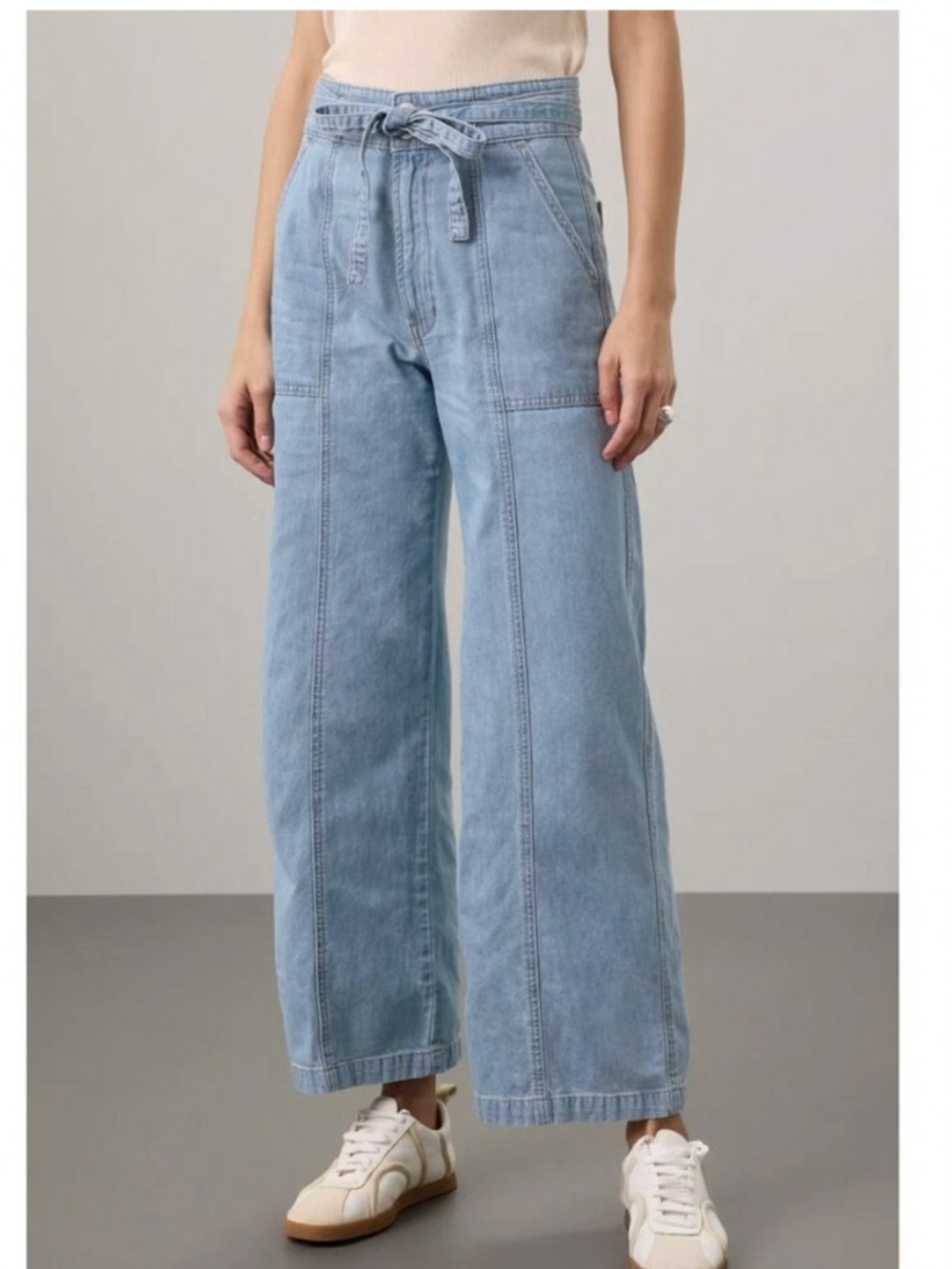 Hudson Tie Waist Wide Leg
Trouser size 6